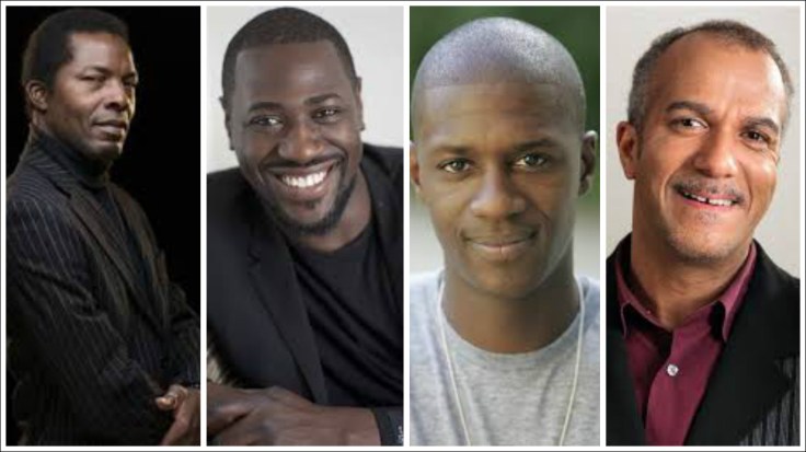 Isaac de Bankolé, Jacky Ido, David Baiot, Pascal Légitimus (Photos DR)